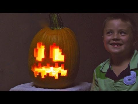 how to light a jack o lantern in minecraft