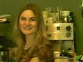 mama purple raainbows gives darshan in cafe honest, coldharbour lane, brixton and also interviews actress leah muller, of 'heartbeat' 'the bill' (dc turner)