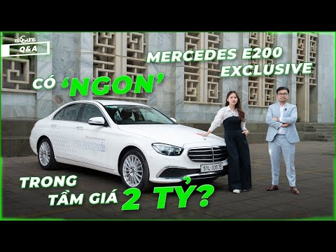 Trải nghiệm Mercedes E200 Exclusive: giá tốt, nhưng có còn đáng mua trong năm 2024?