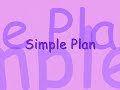 simple plan   vacation