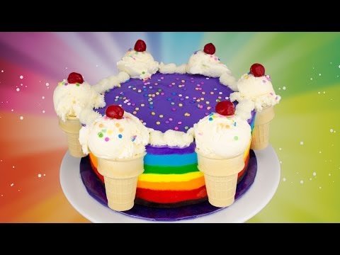 how to make ice cream cake