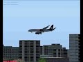 Aterrizaje B757-200 aeromexico NC en kai tak