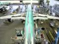Letadlo Boeing dvouminutová výroba