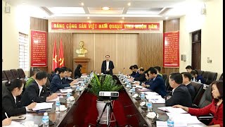 Thành ủy làm việc với Đảng bộ phường Quang Trung