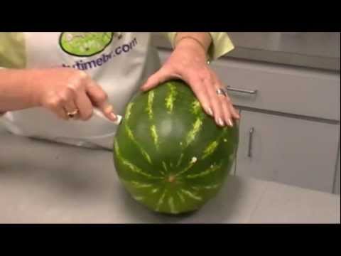 How to Make a Watermelon Fruit Basket