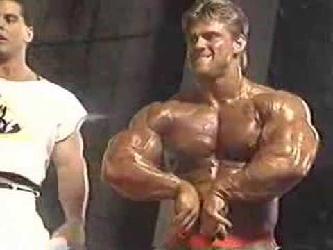 Eddie Robinson Backstage Posing 1988 ...