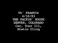 The Frantix - Car, Your Ill, Static Cling 1983