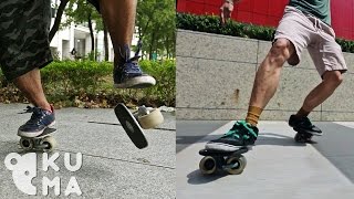 Dua Pria Ini Ahli Memainkan Freeline Skating