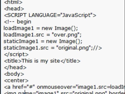 EdzJohnson - In this tutorial I show you how to write the code and setup the images for a mouseover effect on images. When you drag the cursor over the original image it ...