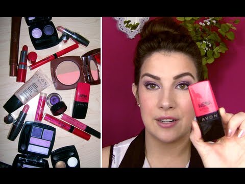 how to apply avon makeup