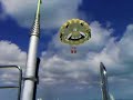 Amber and April Parasailing in Cancun
