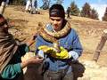 python aroun my neck