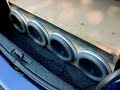 Four JL Audio 8w7 Beatin