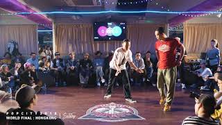 Shin vs Ryosuke – POP CITY WORLD FINAL 2018 POPPING BEST16