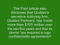 Giulianni Linked To NAFTA SuperHighway Deal!! Giulianni Linked To NAFTA SuperHighway Deal!!