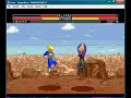 Fight Dbz Sega Genesis Trunks vs Vegetta