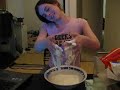 playing with cornstarch playing with cornstarch