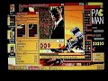 SymbOS MSX running on a TurboR with 512x212 pixels and 16 colours, showing Pac-Man, Videoplayer, Pictureviewer, Taskmanager and more ( www.symbos.de ).