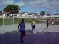 Uma partida de futebol