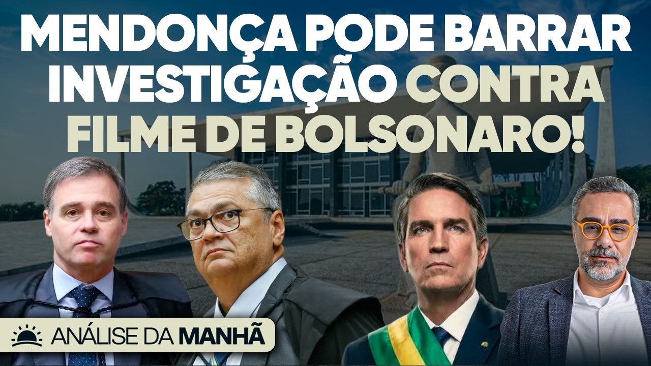 🚨 Mendonça Pode Barrar Investigação Contra Filme de Bolsonaro!