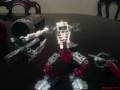Bionicle Survivors 1 vakama vs Defcon,vamprah,hahli,and axon