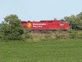 CP AC4400CW 8617and Railpower Green Goat in Lovekin Ontario