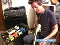 Learn how to use the flanger effects pedal when playing the electric guitar in these free online music video lessons.