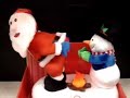 Santa and Frosty in \"Flatulent Fun!\"