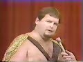 Nick Bockwinkel vs Jerry Lawler: $500 Per Punch - Part 2