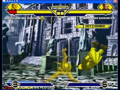 CVP Mugen: KAZEJIN NO GOENITZ VS PHANTOM GOENITZ