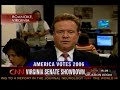 Jim Webb responds politely and effectively to Wolf Blitzer's silly questions.