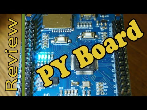 Review of Banggood PY Board - Micro Python inside
