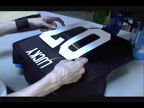 Heat Transfer Tee Shirts With Names & Numbers Heat Transfer Tee Shirts With Names & Numbers