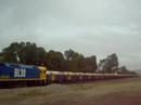 7100 Empty Ore Train @ Gladstone 7100 Empty Ore Train @ Gladstone