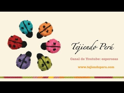 Mariquitas en crochet (crochet ladybugs)