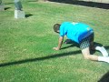 cortando cesped cetys