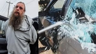 Sovereign Citizen Gets His Window Busted Out When He Messes With The WRONG Deputies 
