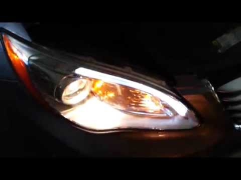 2013 Chrysler 200 – Test Headlights Install New Bulbs – Low/High Beam, Turn Signal, Side Marker