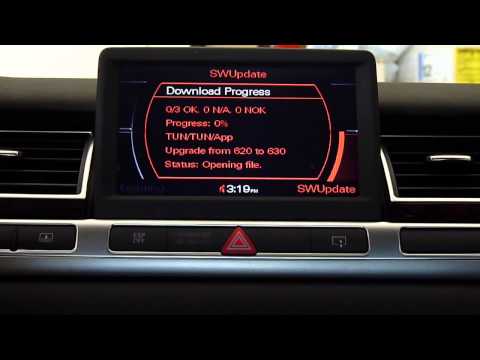 how to update audi mmi navigation