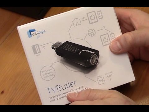 Unboxing TVButler 100TC, DVB-C USB Stick