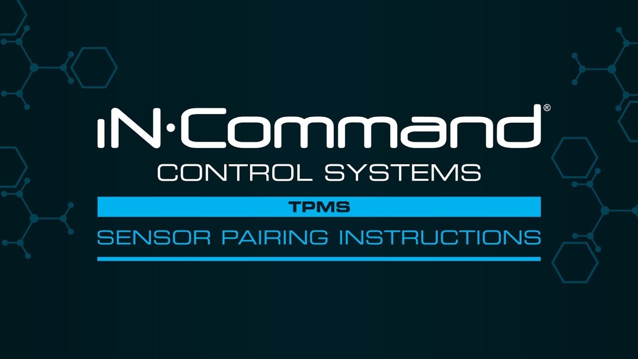 TPMS Sensor Pairing Instructions