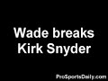 Dwyane Wade breaks Kirk Snyder\