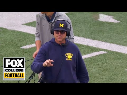 Video: Coach Cam Jim Harbaugh: Michigan at Wisconsin | FOX SPORTS