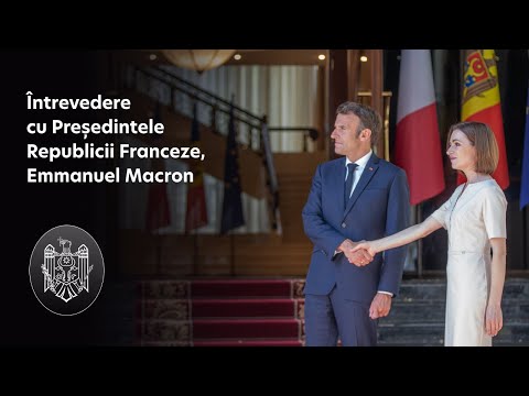 Președinta Maia Sandu după întrevederea cu Președintele Emmanuel Macron: „Prețuim parteneriatul moldo-francez și dorim să-l consolidăm în continuare, în interesul cetățenilor țărilor noastre”
