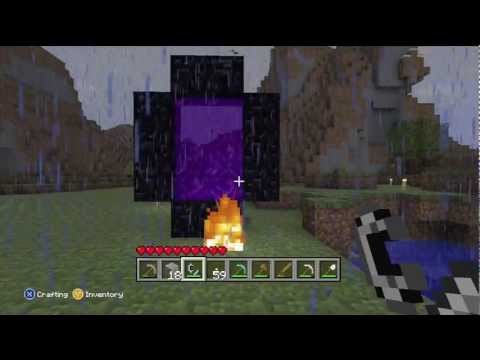 how to go to the nether in minecraft xbox