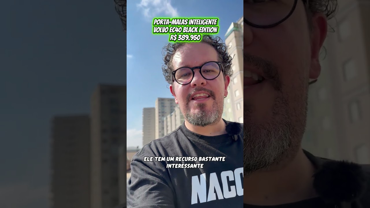 O fim das compras rolando no porta-malas! A sacada genial do Volvo EC40 🛒🤯
