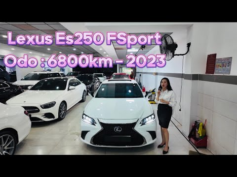 Lexus Es250 FSport - Sản xuất 2023| Lướt 6800 km | Như Xe Mới | 2659 tỷ | 0914060145 Ms Thọ