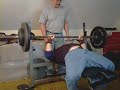 Bench press 390 x 1 Bench press 390 x 1