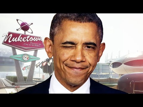 OBAMA PLAYS BLACK OPS 2! - (Funny VOICE Trolling!)