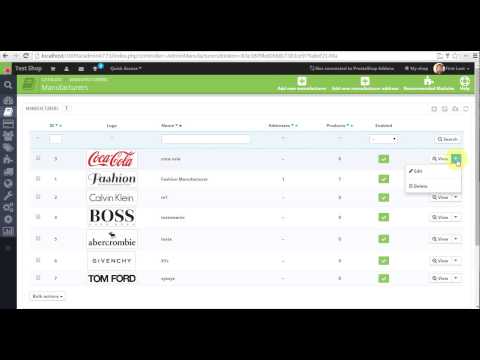 how to change logo in prestashop